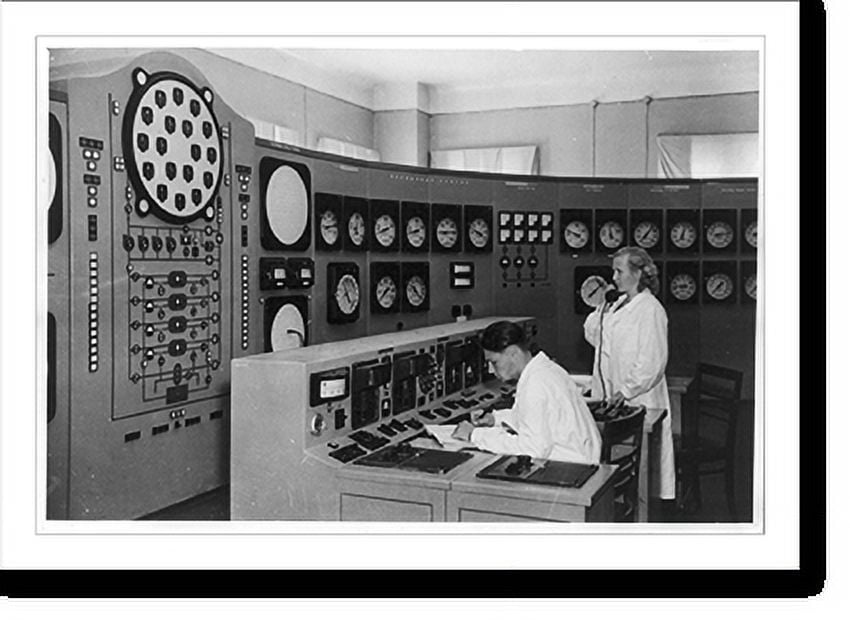 Historic Print, Obninsk [USSR] Atomic electric power station