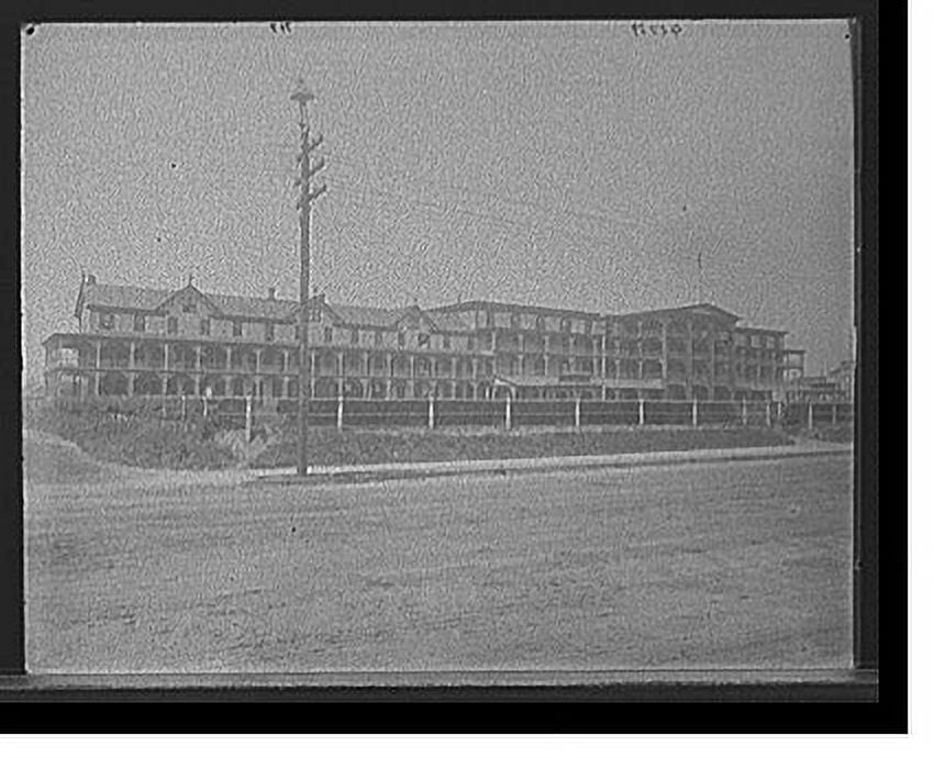 Historic Print, [Ocean House, Long Branch, N.J.], 16" x 20"