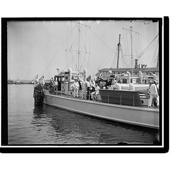 Historic Print, Off for Jefferson Island. Annapolis, MD, June 25., 18" x 24"