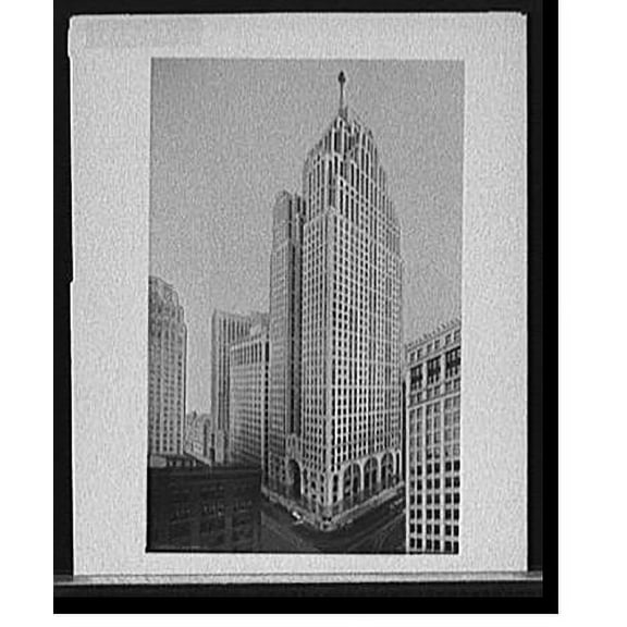 Historic Print, [Office building], 18" x 24"