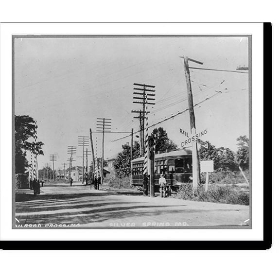 Historic Print, Old Brookeville Ave., Silver Spring, Md., 16" x 20"