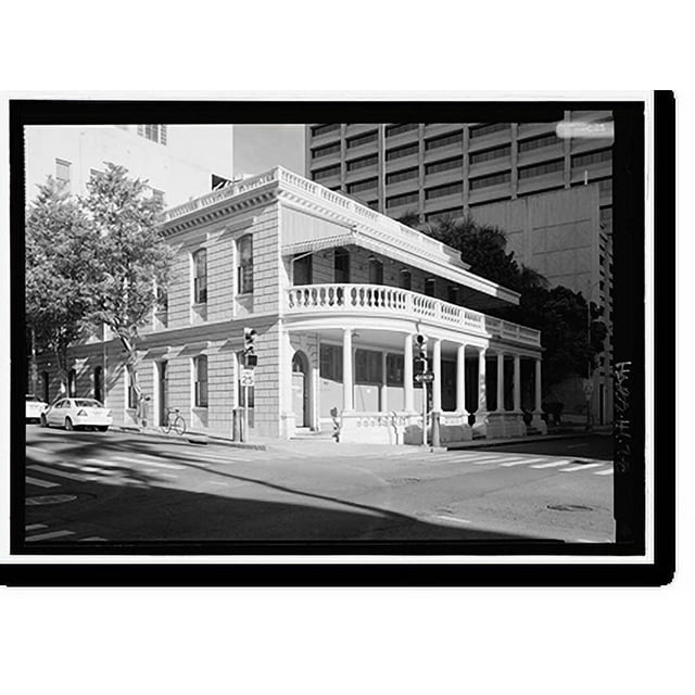 Historic Print, Old Post Office, Merchant & Bethel Streets, Honolulu