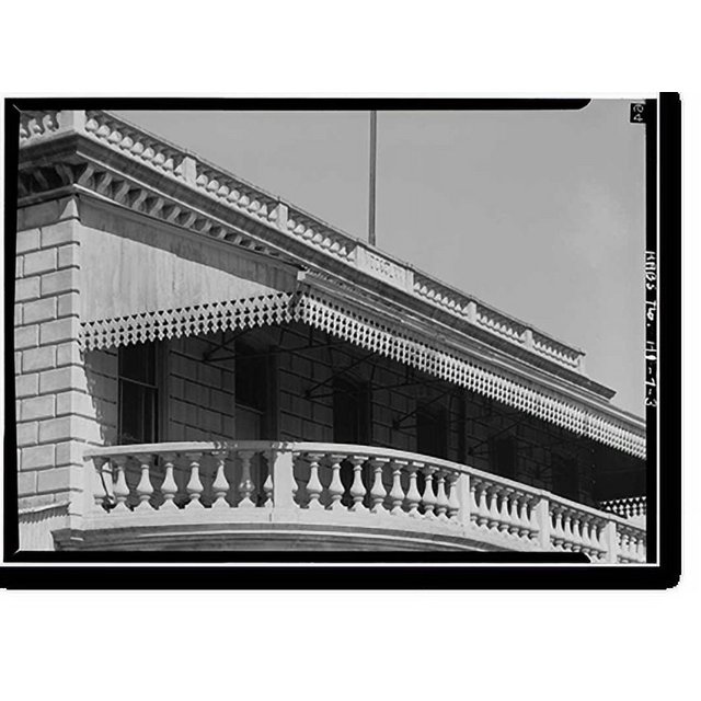 Historic Print, Old Post Office, Merchant & Bethel Streets, Honolulu