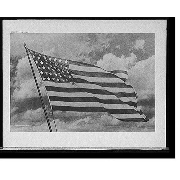 Historic Print, Old glory, 16" x 20"
