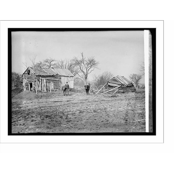 Historic Print, Old house in [...], 16" x 20"
