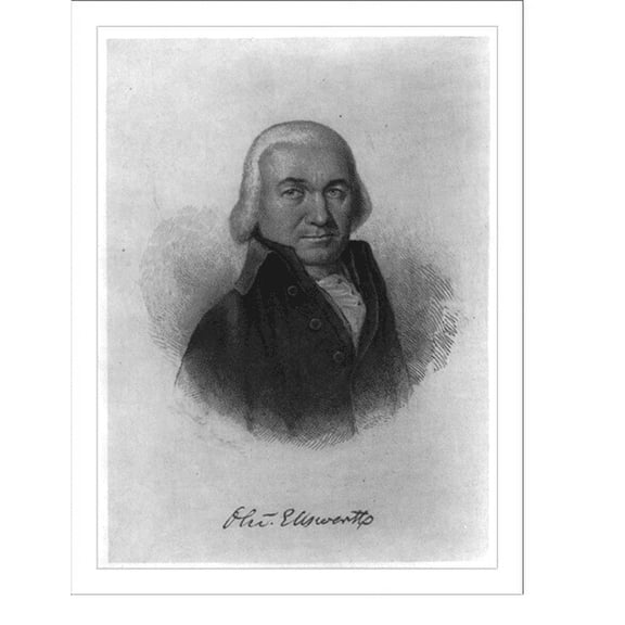 Historic Print, Oliver Ellsworth, 1745-1807 - 2, 18" x 24"