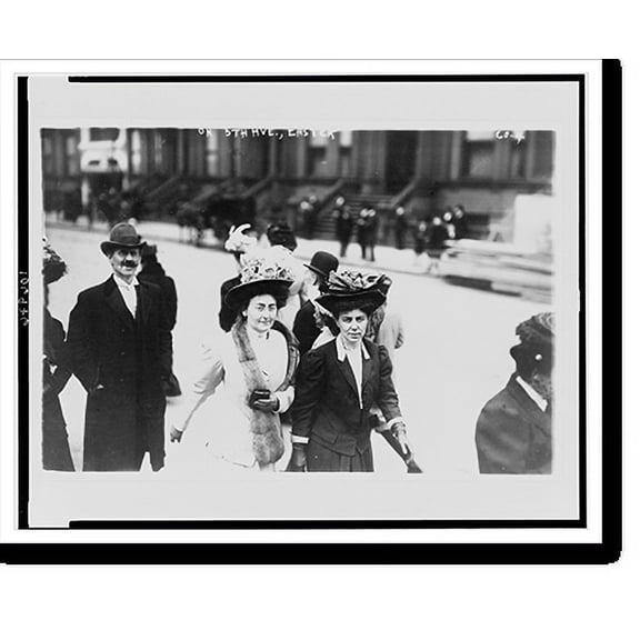 Historic Print, On 5th Avenue, Easter, 16" x 20"