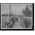 Historic Print, On the Miami River at Miami, Fla., 16" x 20"