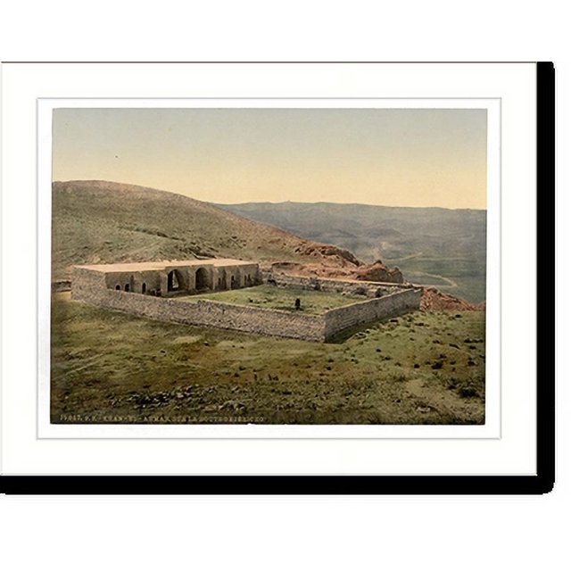 Historic Print, On the road to Jericho KhanelAhmar Holy Land (i.e