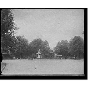 Historic Print, [Onondaga Circle, Syracuse, N.Y.], 18" x 24"