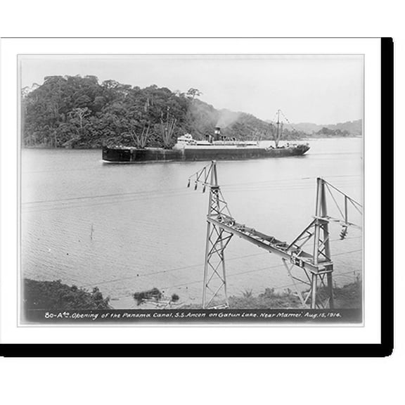 Historic Print, Opening of the Panama Canal - 2, 16" x 20"