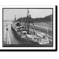 thumbnail image 1 of Historic Print, Opening of the Panama Canal - S.S. ANCON entering west chamber, Mira Flores lower locks, Aug. 15, 1915, 16" x 20", 1 of 3
