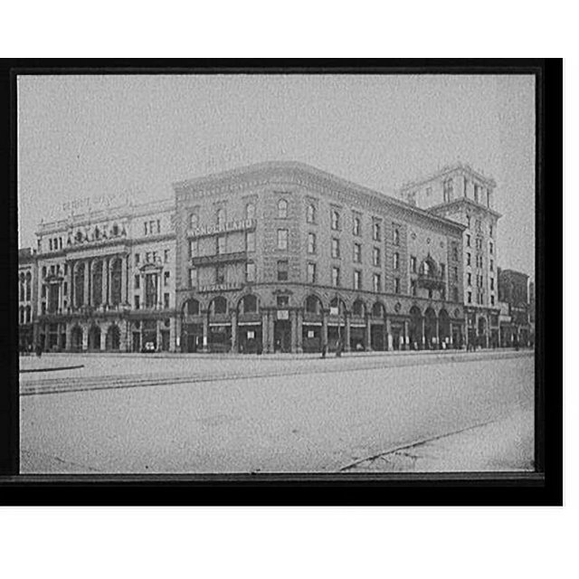 Historic Print, [Opera House and Temple Theatre, Detroit, Michigan], 16