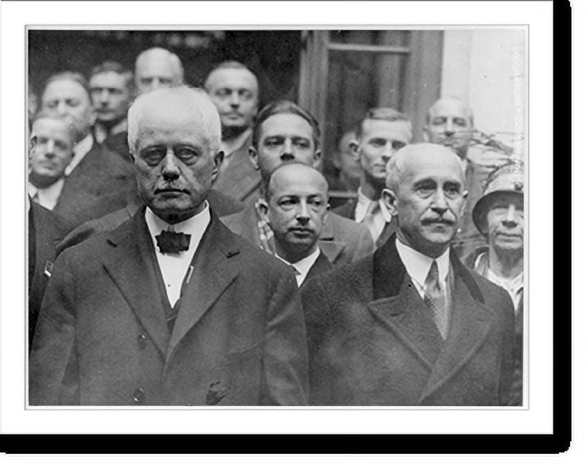 Historic Print, [Orville Wright and W. F. Whiting at the opening