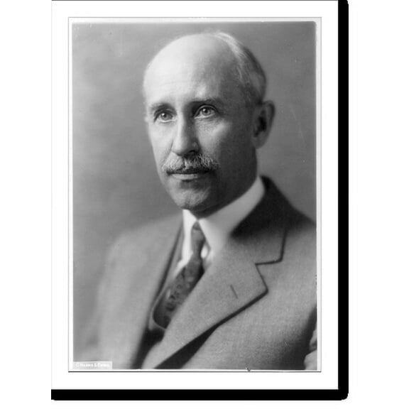 Historic Print, [Orville Wright, bust portrait, facing left], 16" x 20"