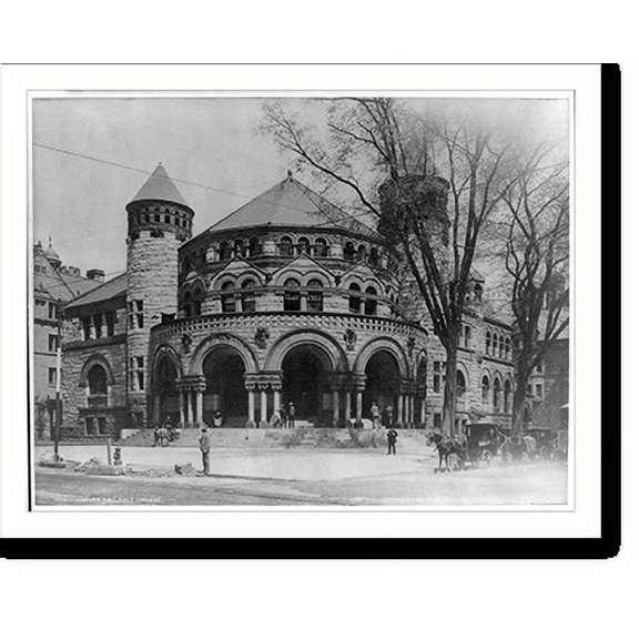 Historic Print, Osborn Hall, Yale College, 16" x 20"