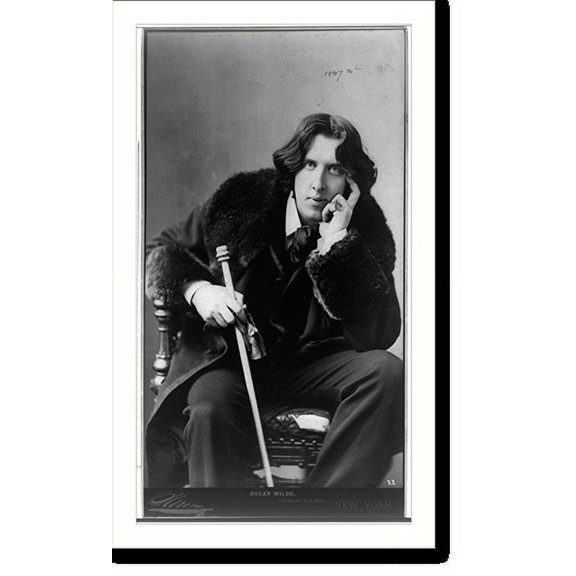 Historic Print, Oscar Wilde.Sarony. - 2, 16" x 20"