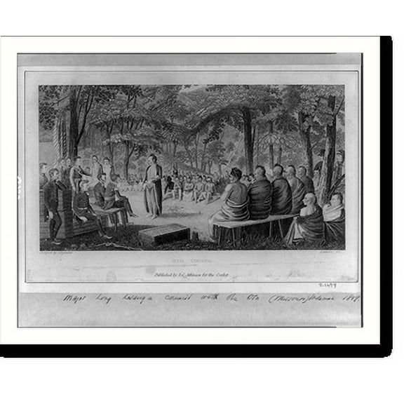 Historic Print, Oto Council, 16" x 20"