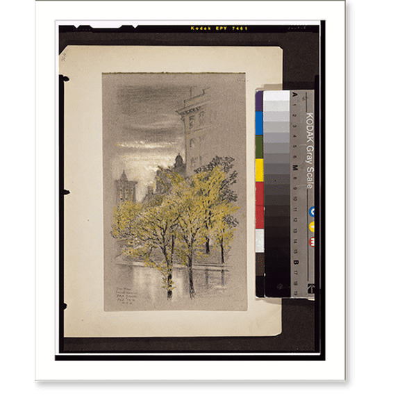Historic Print, Our view, Secret Service, Dept. Justice, April 1918.R.L.D., 16" x 20"
