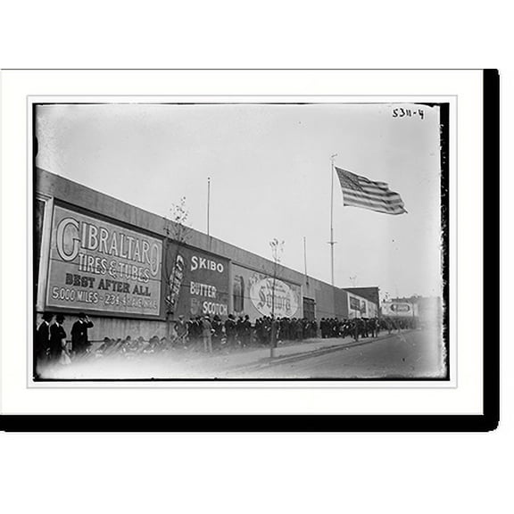 Historic Print, Outside Ebbets Field - 5, 18" x 24"
