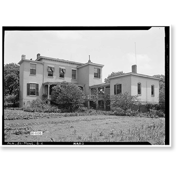 Historic Print, OwensTeague House, 440 South Perry Street, Montgomery, Montgomery County, AL
