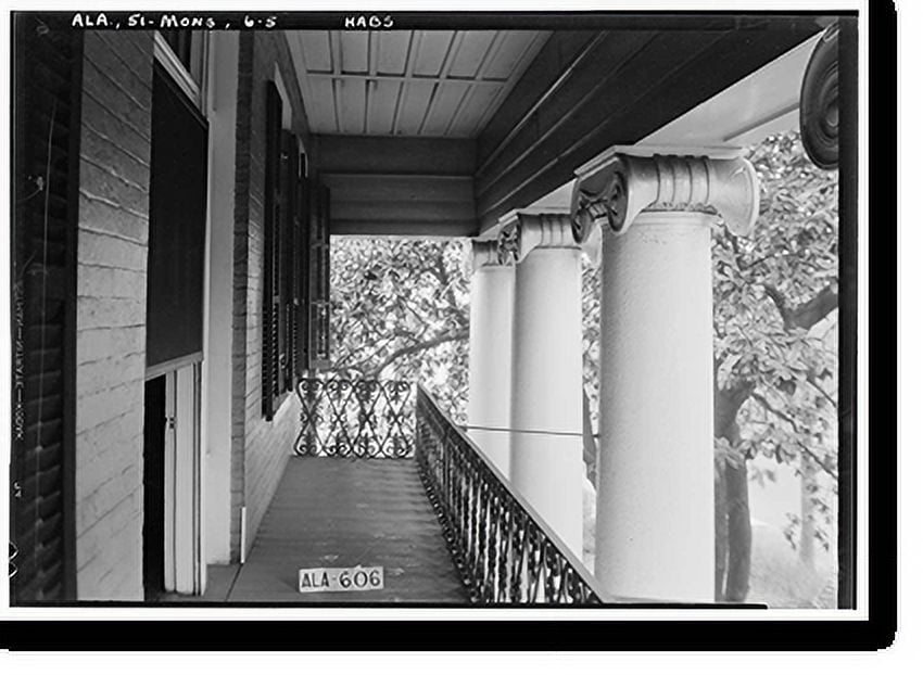 Historic Print, OwensTeague House, 440 South Perry Street, Montgomery, Montgomery County, AL