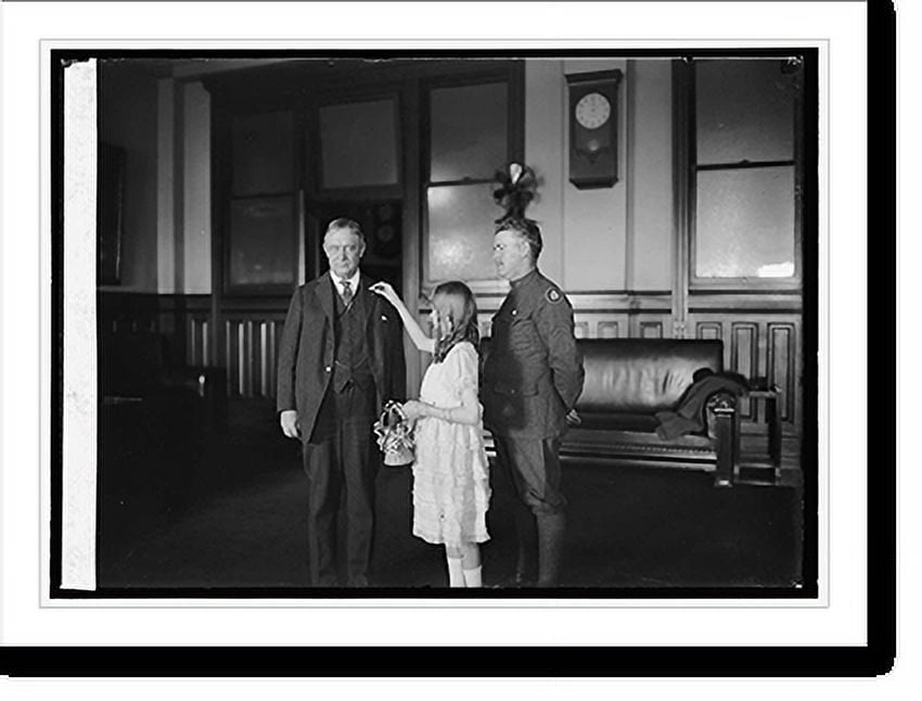 Historic Print, P.M.G. Harry New, Dorothy G. Fowler and John E. Fowler