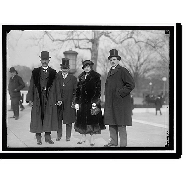 Historic Print, PAN AMERICAN SCIENTIFIC CONGRESS. COSTA RICAN GROUP