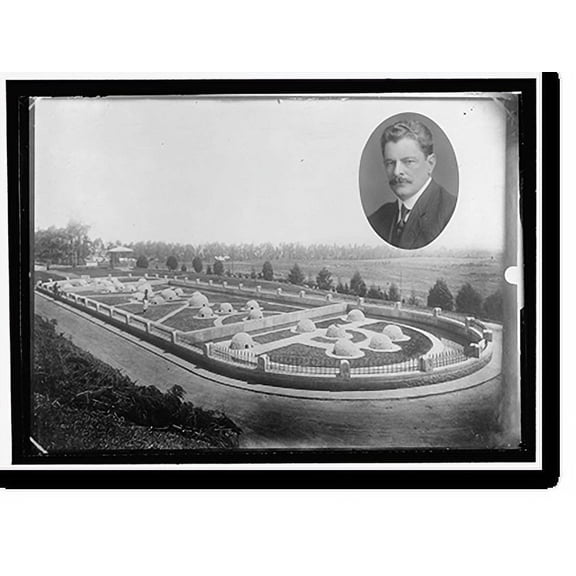 Historic Print, PAN AMERICAN SCIENTIFIC CONGRESS. SNAKE FARM IN BRAZIL. COPY. INSET, DR. VITAL BRASIL, 18" x 24"