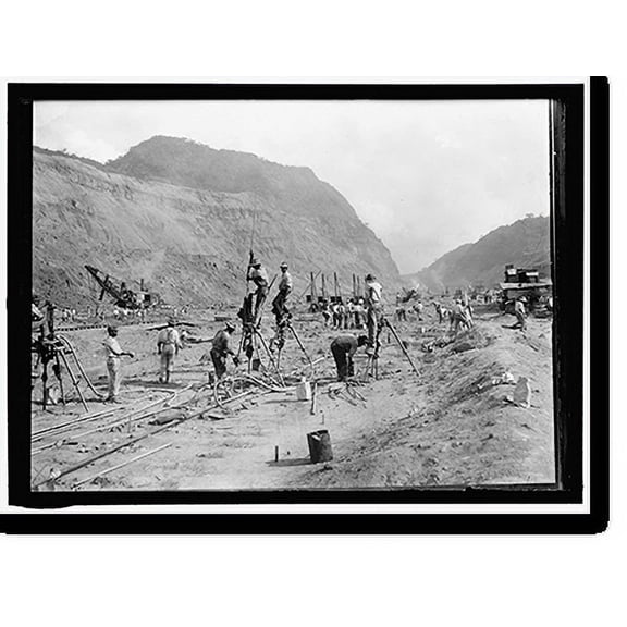 Historic Print, PANAMA CANAL - 2, 16" x 20"