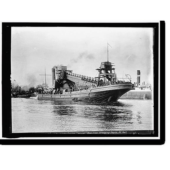 Historic Print, PANAMA CANAL - 4, 16" x 20"