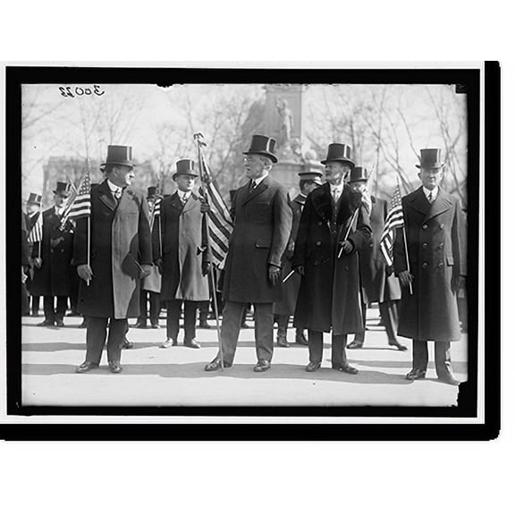 Historic Print, PARADES. WELCOME HOME PARADE FOR PRESIDENT WILSON., 16" x 20"
