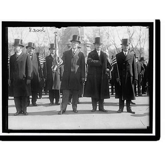 Historic Print, PARADES. WELCOME HOME PARADE FOR PRESIDENT WILSON, 16" x 20"
