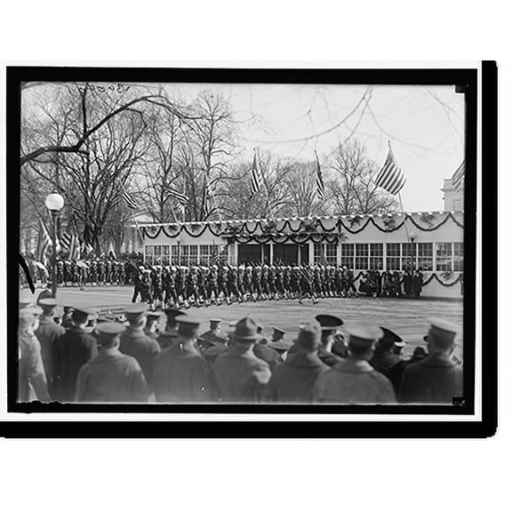 Historic Print, PARADES. WELCOME HOME PARADE FOR PRESIDENT WILSON - 9, 16" x 20"