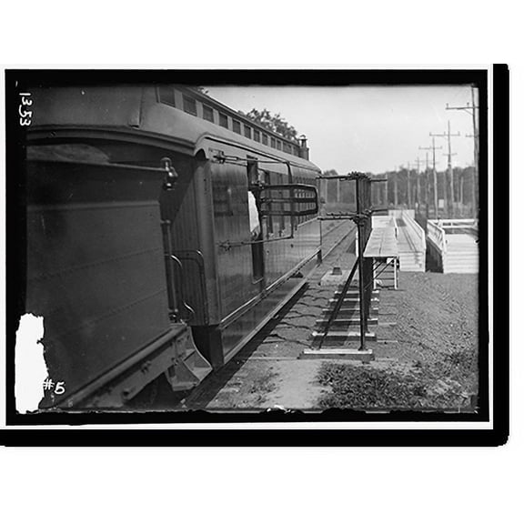 Historic Print, POST OFFICE DEPARTMENT. HUPP AUTO RAILWAY SERVICE - 5, 16" x 20"
