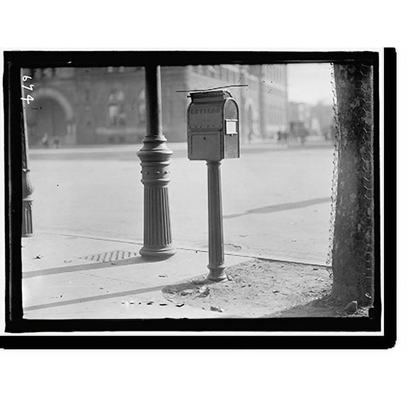 Historic Print, POST OFFICE DEPARTMENT MAIL BOX, 16" x 20"