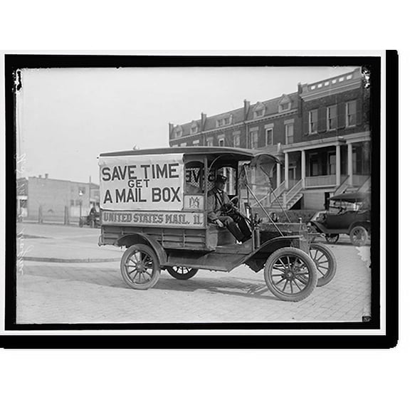 Historic Print, POST OFFICE DEPARTMENT MAIL WAGONS, 16" x 20"