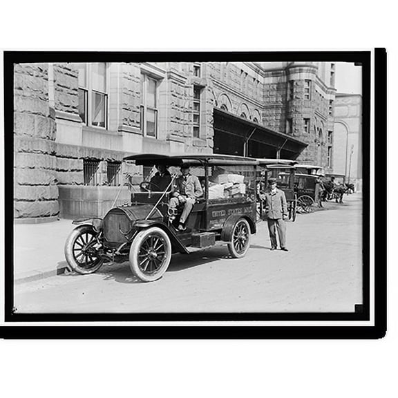 Historic Print, POST OFFICE DEPARTMENT PARCEL POST, 16" x 20"
