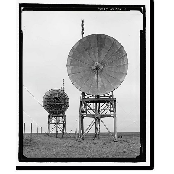 Historic Print, POW-3 Distant Early Warning Line Station, Bullen Point, Prudhoe Bay vicinity, North Slope Borough, AK - 4, 16" x 20"
