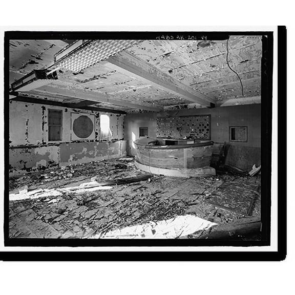 Historic Print, POW-3 Distant Early Warning Line Station, Bullen Point, Prudhoe Bay vicinity, North Slope Borough, AK - 44, 16" x 20"