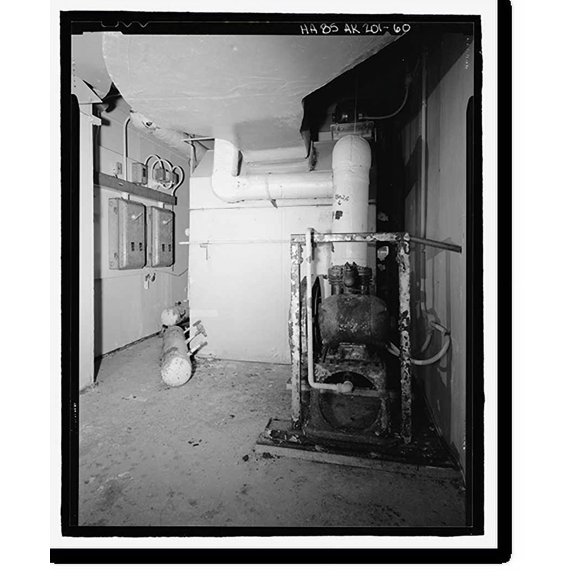 Historic Print, POW-3 Distant Early Warning Line Station, Bullen Point, Prudhoe Bay vicinity, North Slope Borough, AK - 60, 16" x 20"