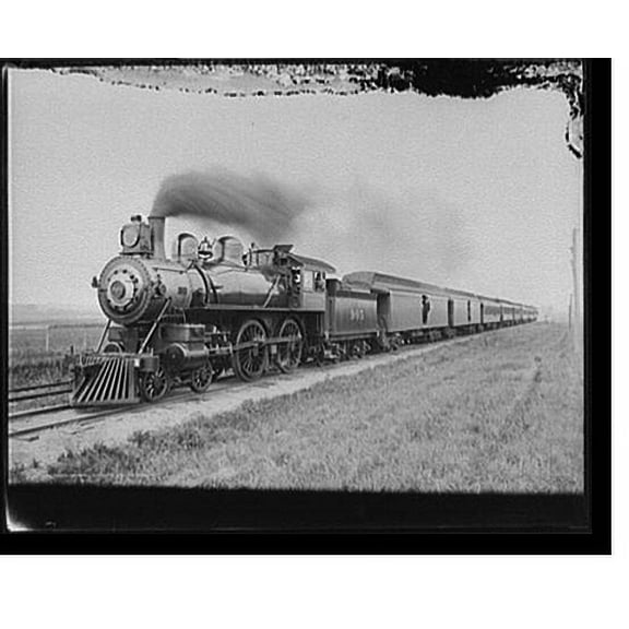 Historic Print, Pacific Express, Chicago and North Western Ry., 16" x 20"