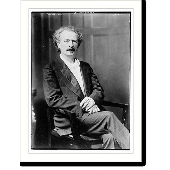 Historic Print, Paderewski - 15, 18" x 24"