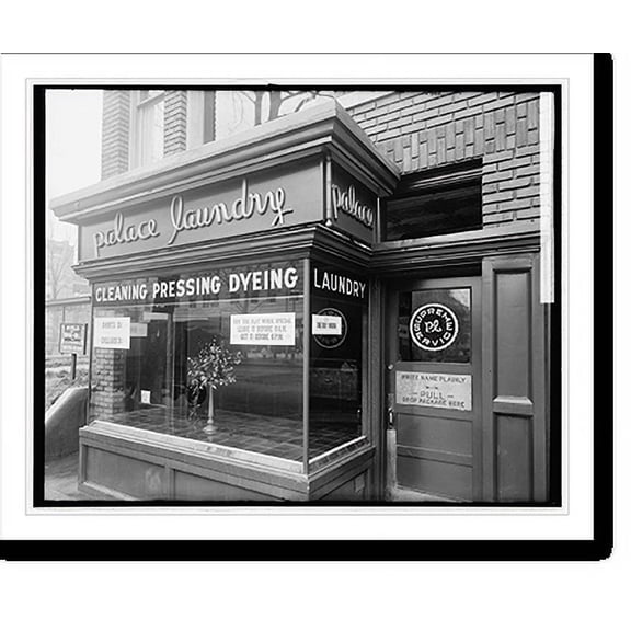 Historic Print, Palace Laundry - 5, 18" x 24"