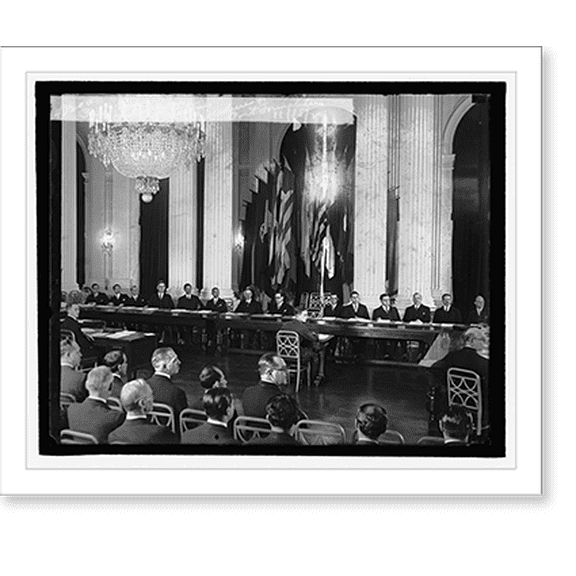 Historic Print, Pan Am. Commision on Customs Procedures & Port Formulation, 11/15/29, 16" x 20"
