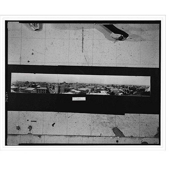Historic Print, Panorama #1, Galveston, Texas, 18" x 24"