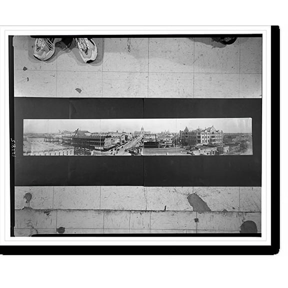 Historic Print, Panorama Austin, Texas, 18" x 24"