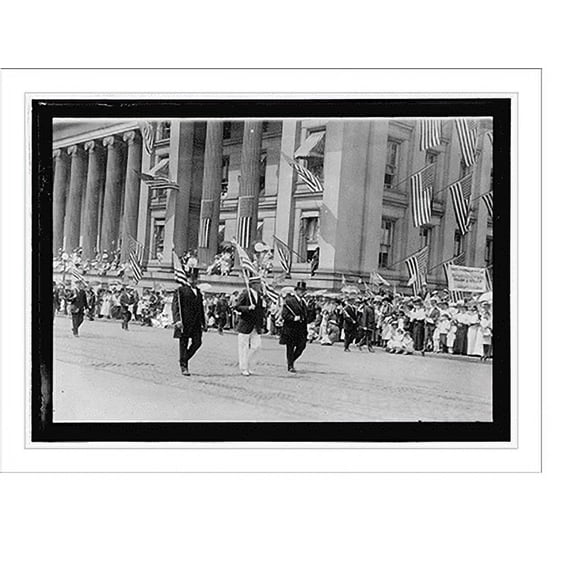 Historic Print, Parade, Wash. D.C., 16" x 20"
