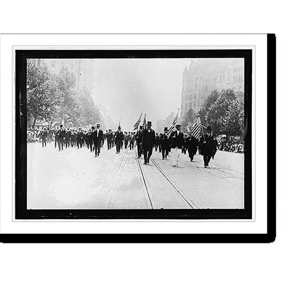 Historic Print, Parade, Wash. D.C. - 2, 16" x 20"