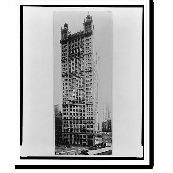 Historic Print, [Park Row Building], 18" x 24"